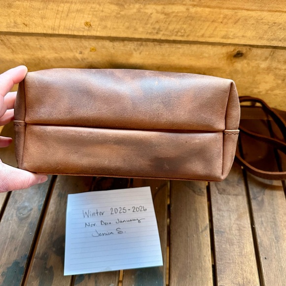 Portland Leather Goods Mini Crossbody Tote - Picture 5 of 5